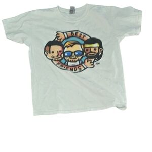 AEW | White| Best Friends | Kids T-Shirt | L